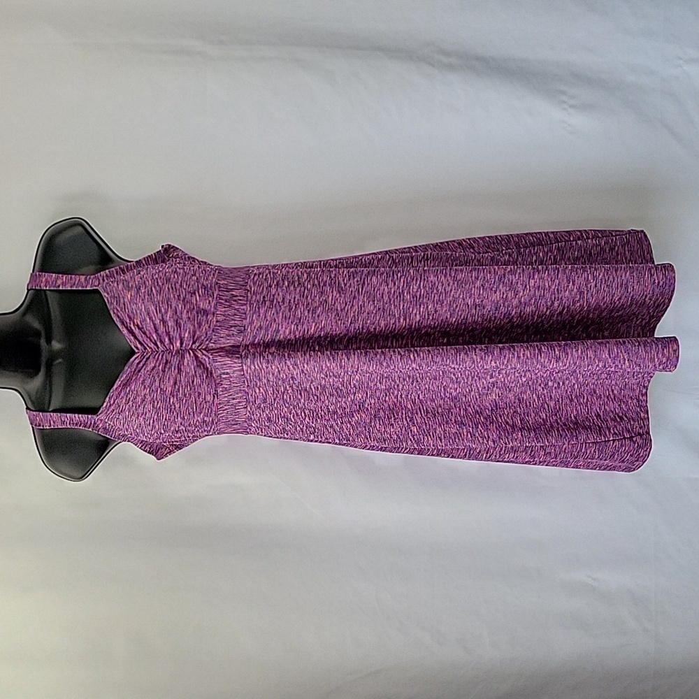 Prana Amaya Space Dye Athleisure Sundress Purple Size Medium